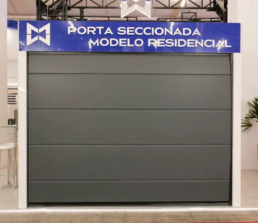 Porta Seccionada Automática Metal Laran