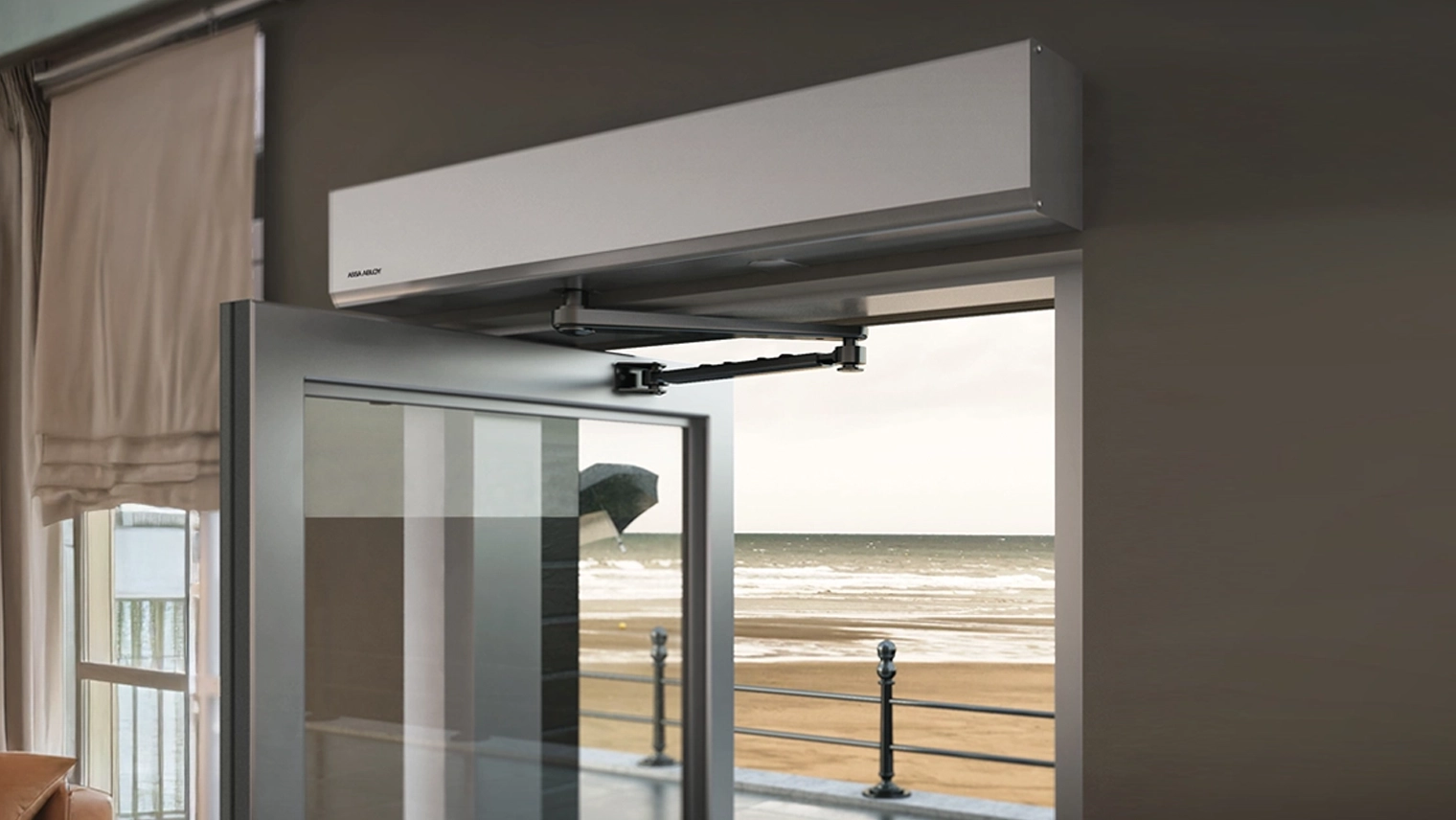 Porta de Vidro Pivotante SW 100